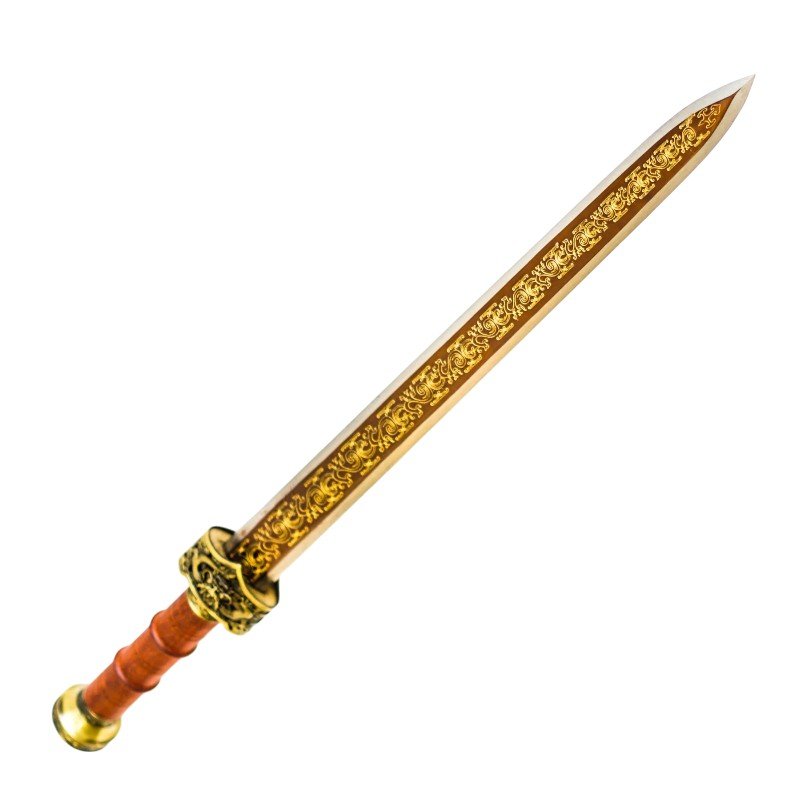 Han Jian Dragon Sword- High Carbon 1095 Steel- 30